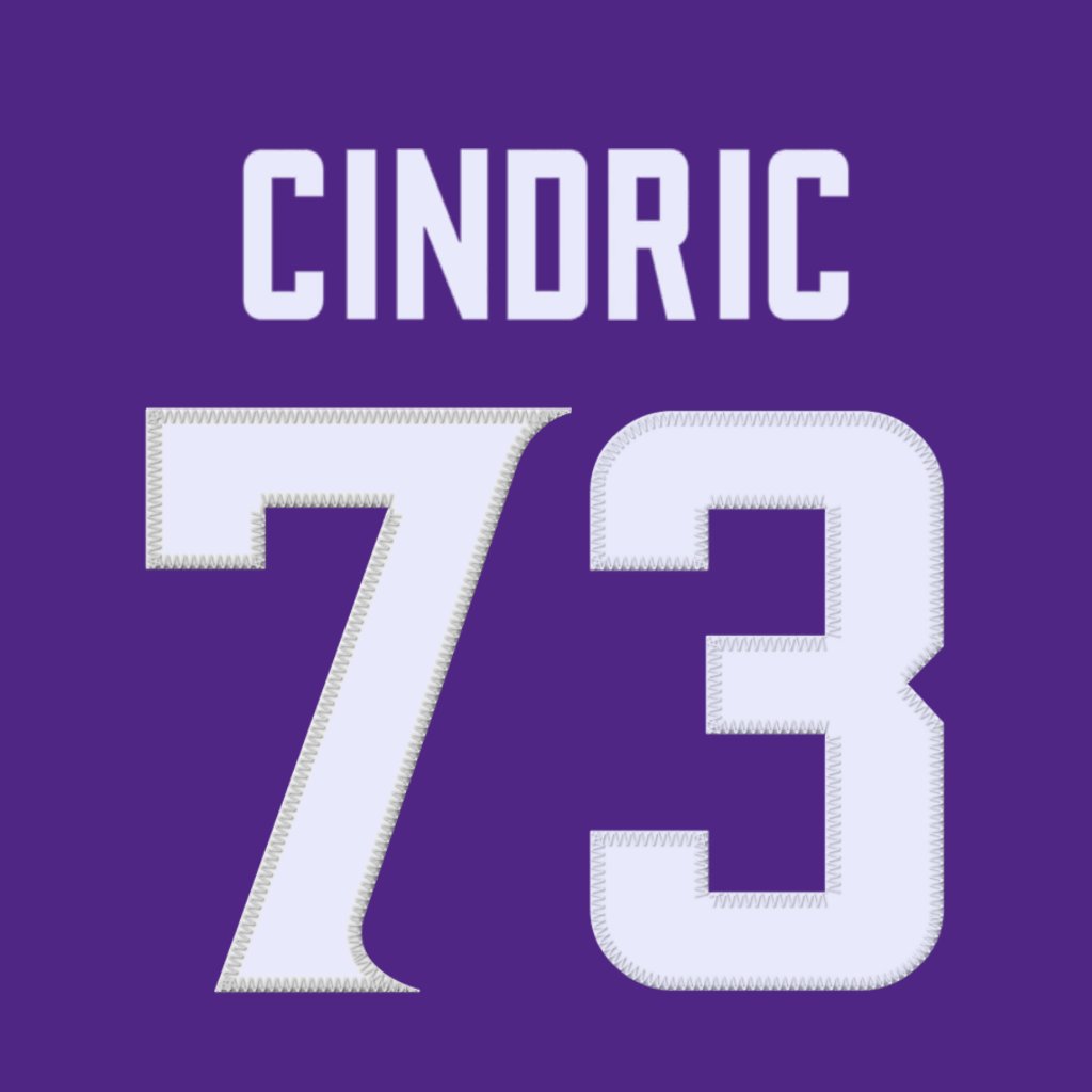 Minnesota Vikings OL Matthew Cindric (@matthew_cindric) is wearing number 73. Last assigned to Junior Aho. #Skol