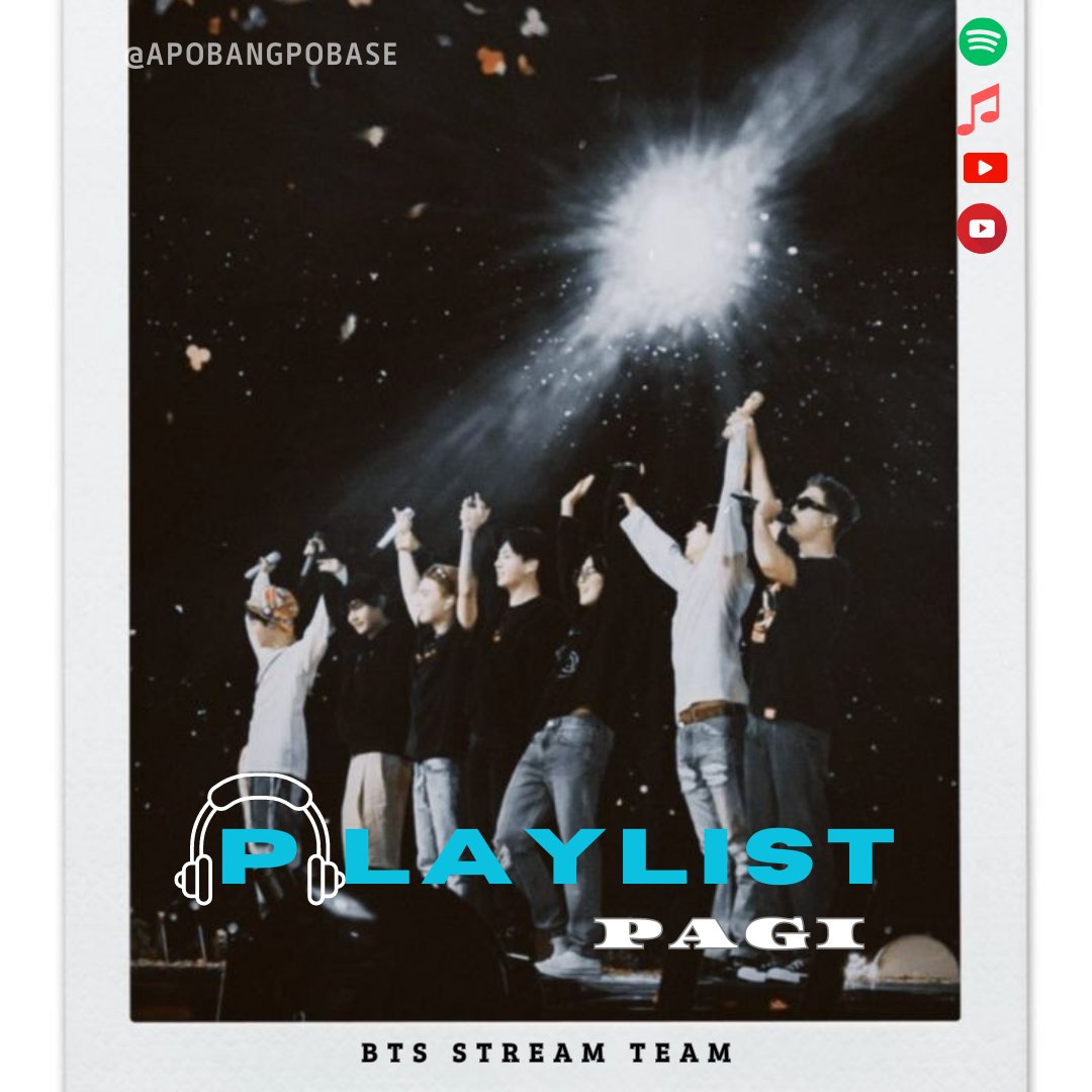 Playlist Pagi

Kalian bangun jam brp my?

▪︎Spotify: open.spotify.com/playlist/0Y4zf…
▪︎Apple Music: music.apple.com/id/playlist/pl…
▪︎Youtube: youtube.com/playlist?list=…
▪︎Youtube Music: music.youtube.com/playlist?list=…

ARMY ON THE MORNING PLAYLIST