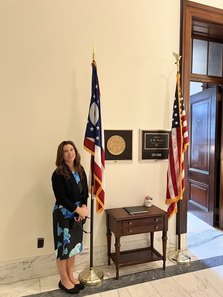 brook_harless's tweet image. Senator Vance’s office meeting today…….Senator Brown tomorrow…..#gettingitdone