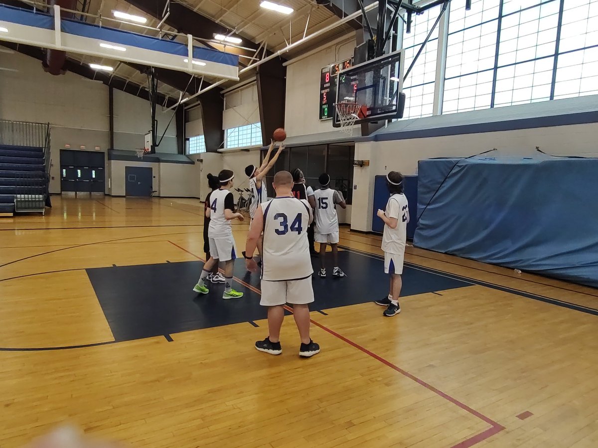 Unified basketball playoffs underway ⚓👏 @EricBen24 @Branden_Mello @BWMcGair03