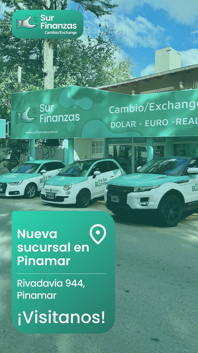 Apertura! Nueva sucursal en La Costa🏖️ 📍Estamos en Rivadavia 944, Pinamar. Te esperamos! Más info en surfinanzas.com.ar #sucursal #apertura #surfinanzas