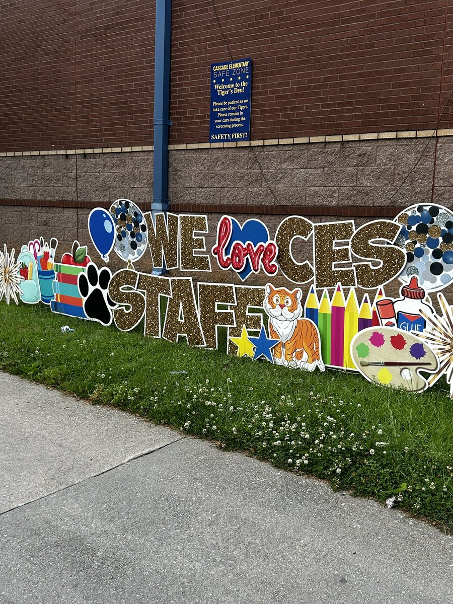 CascadeESMedCtr (@cascadeesmedctr) on Twitter photo Teacher Appreciation week in the 🐅🐅🐅Den!! ❤️❤️❤️❤️❤️d the sweet treats yesterday and the Tailgate today was awesome and the food was delish!! We felt the ❤️❤️❤️ ! #appreicateeducators #TeacherAppreciation <a href="/update/">joey</a> <a href="/CasPrinciTmomon/">Tiffany Momon</a> <a href="/ShellyGoodrum/">Shelly H. Goodrum</a> Teacher Appreciation week in the 🐅🐅🐅Den!! ❤️❤️❤️❤️❤️d the sweet treats yesterday and the Tailgate today was awesome and the food was delish!! We felt the ❤️❤️❤️ ! #appreicateeducators #TeacherAppreciation <a href="/update/">joey</a> <a href="/CasPrinciTmomon/">Tiffany Momon</a> <a href="/ShellyGoodrum/">Shelly H. Goodrum</a>
