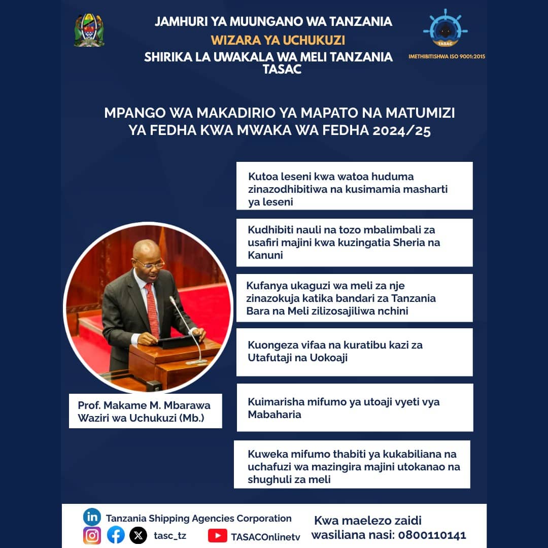 TASAC (@tasac_tz) on Twitter photo 