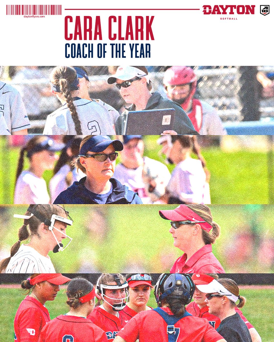 Dayton Softball (@flyersoftball) on Twitter photo Congratulations to #UDSB head coach Cara Clark, the <a href="/atlantic10/">Atlantic 10 Conference</a> Coach of the Year‼️ Congratulations to #UDSB head coach Cara Clark, the <a href="/atlantic10/">Atlantic 10 Conference</a> Coach of the Year‼️