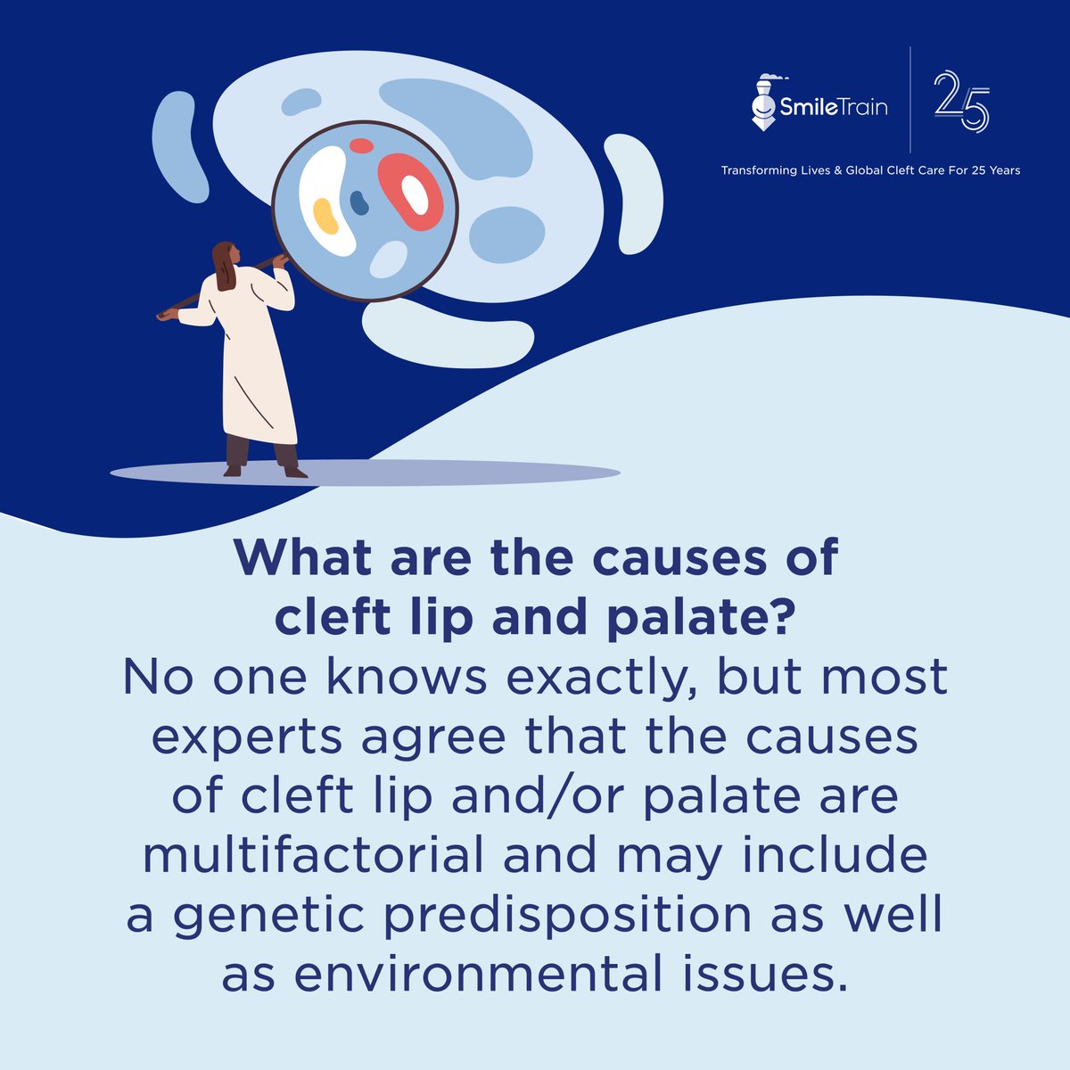 In many communities, there's a lot of stigma surrounding clefts. In reality, there are various factors that could lead to a baby being born with a cleft, and through our work, we aim to disprove the myths and provide the highest level of care. #CleftLipAndPalateAwarenessWeek