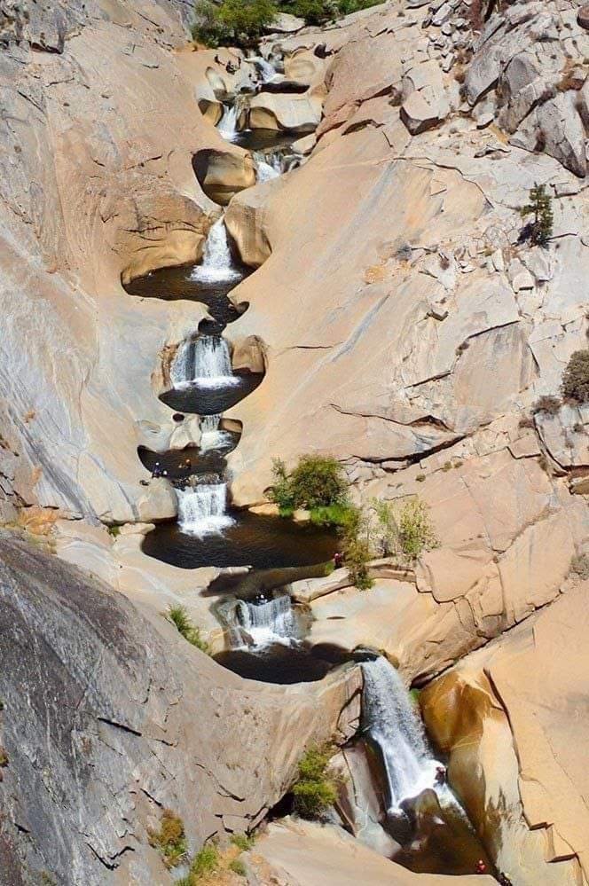 Discover the Wonders of Seven Teacups: A Beginner's Guide to Canyoneering

Embark on an unforgettable adventure to one of California's most spectacular canyons, the Seven Teacups. Nestled near Dry Meadow Creek in the Sequoia National Forest, this chain of waterfalls cascades from