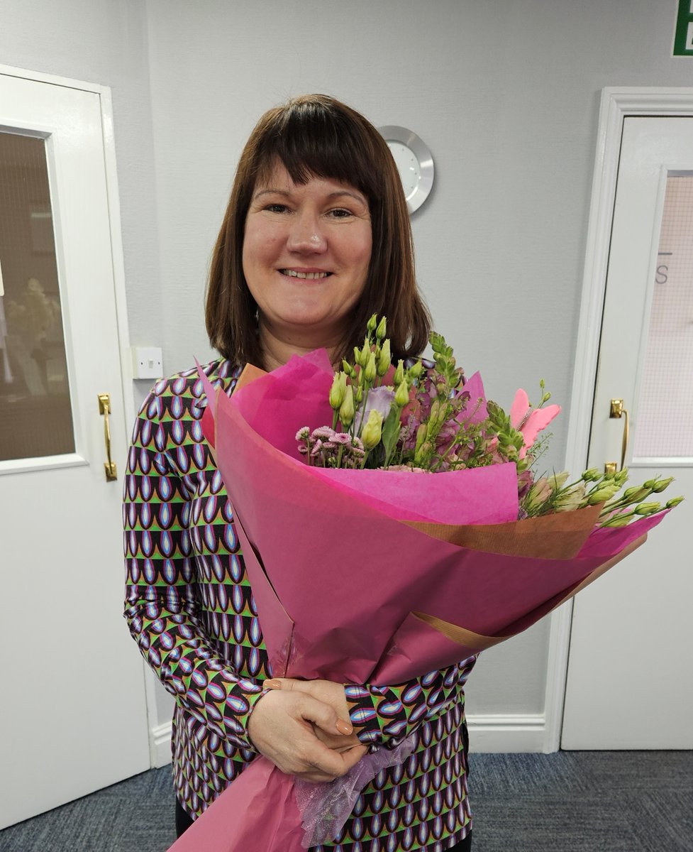 Well done to Julie at our Wisbech office who received these beautiful flowers from a grateful client. Keep up the good work, Julie!