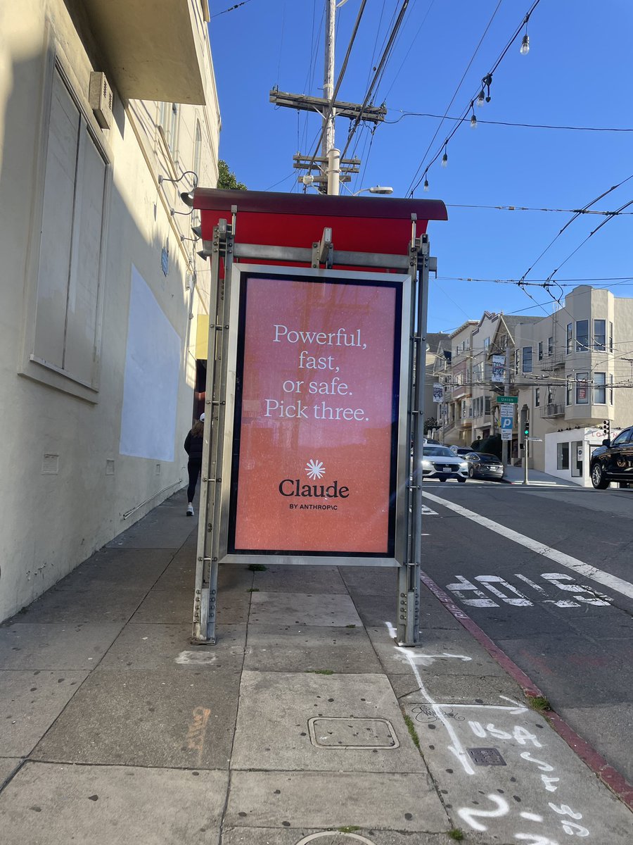 Babe wake up new sf bus stop ad just dropped