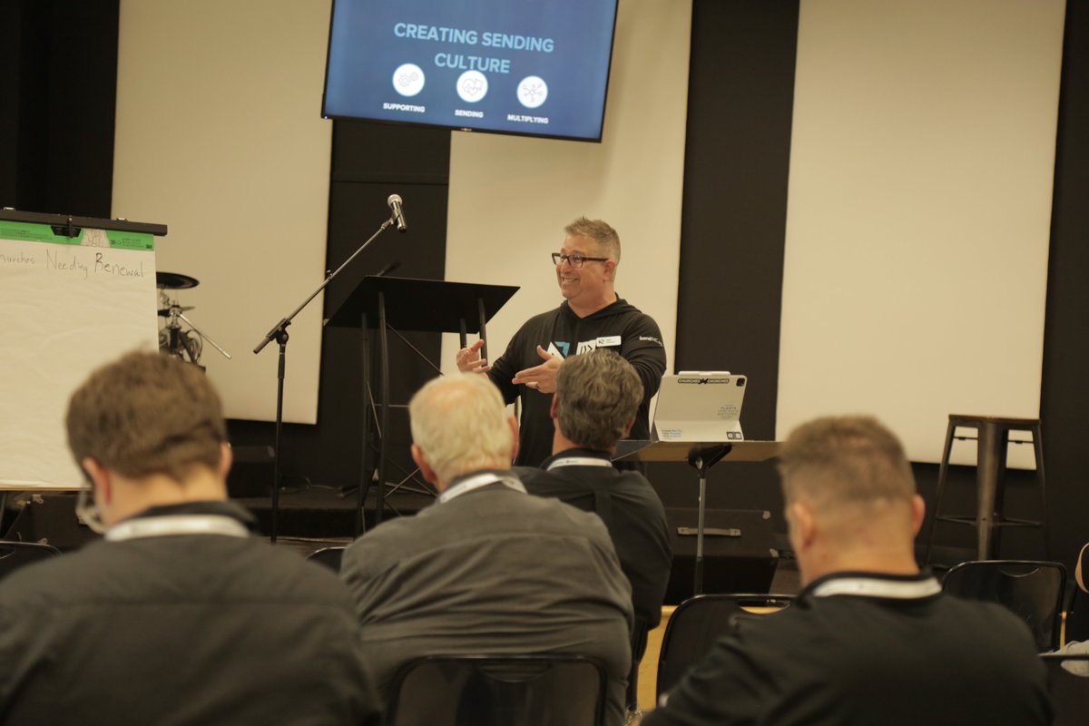 Glad to have been at the <a href="/RevitalizeNc/">RevitalizeNC</a> Reconstruct Conference today talking about the importance of creating a sending culture within your church!

Learn more about sending 
and church planting 👉 sendnc.org

#OnMissionTogether #ChurchesPlantingChurches