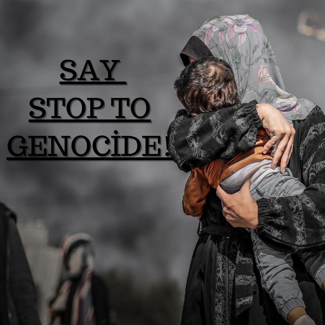 Bugün zulmü, soykırımı duyurmak için ne yaptın?

What did you do today to announce oppression and genocide?
 #getoutofrafah