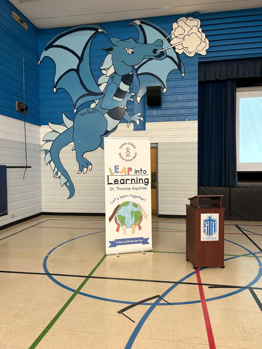 Leaping into Kindergarten at STA! Looking forward to welcoming our kindergarten students in the fall. Thank you to our wonderful ELP team for putting together a wonderful evening! @STA_TCDSB @TCDSB_RDAddario @TCDSB