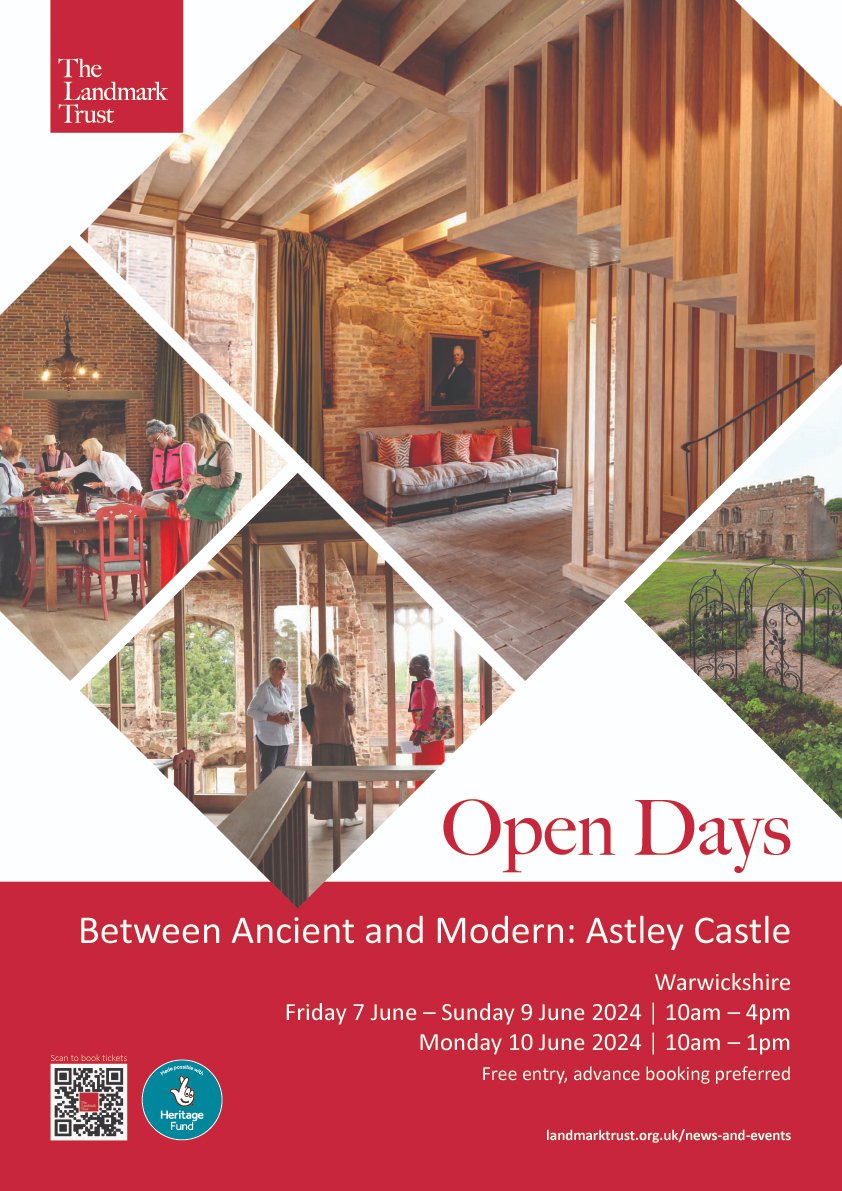 If you wish to visit the home of 3 previous Queens Of England in June, the @LandmarkTrust and @LandmarkEngage1 would love for you to book your FREE TICKETS - just go to nuneatonmemories.co.uk/news-events scroll down and click on the photo advertising Astley Castle Open Days #Nuneaton