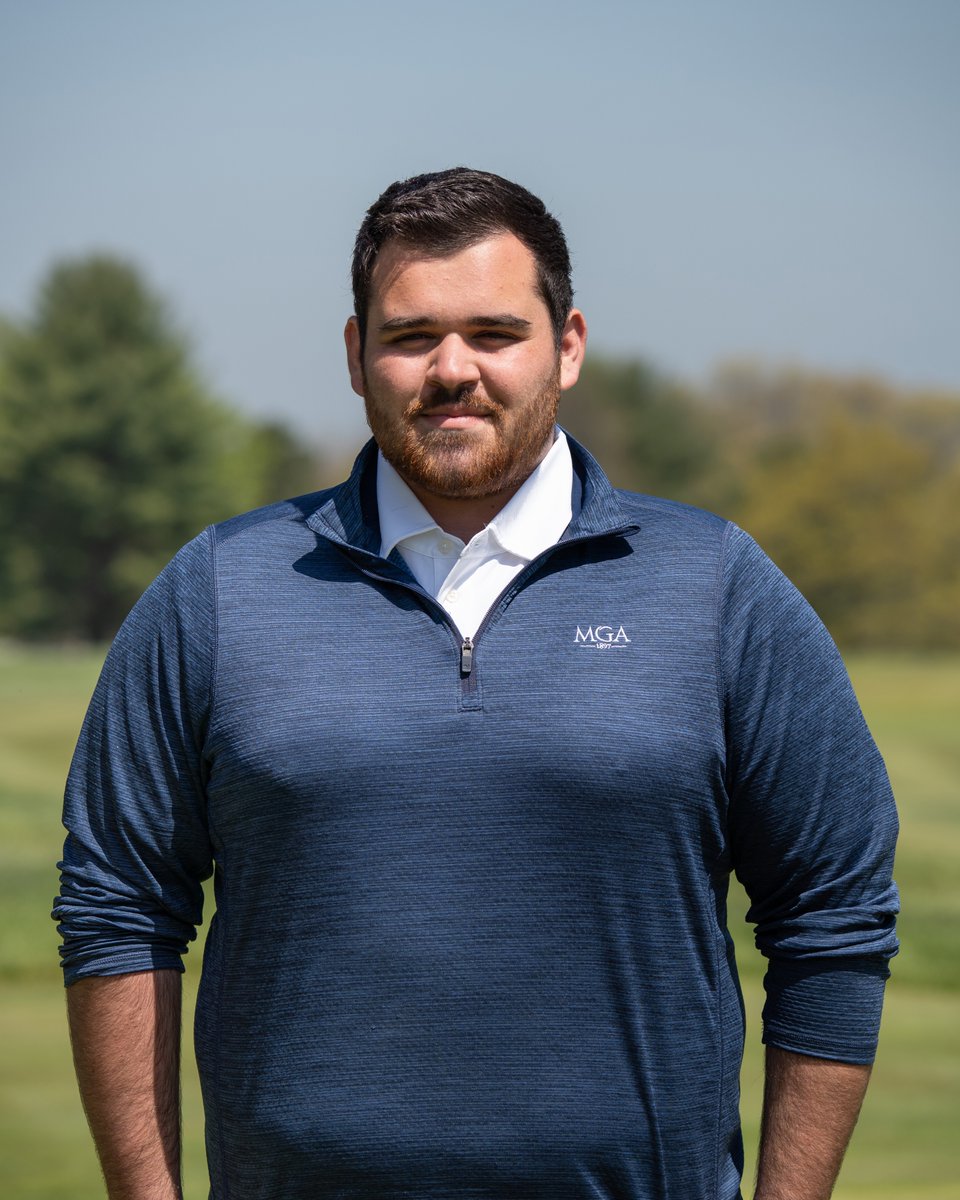 Meet Oliver Wolland, one of our @USGA P.J. Boatwright Interns this summer! He's on our championships team, so be sure to say hi if you see him out in the field! #USGABoatwright Hometown: Croton on Hudson, NY School/Grad Year: Oswego State, '23 Major: Business Administration and…