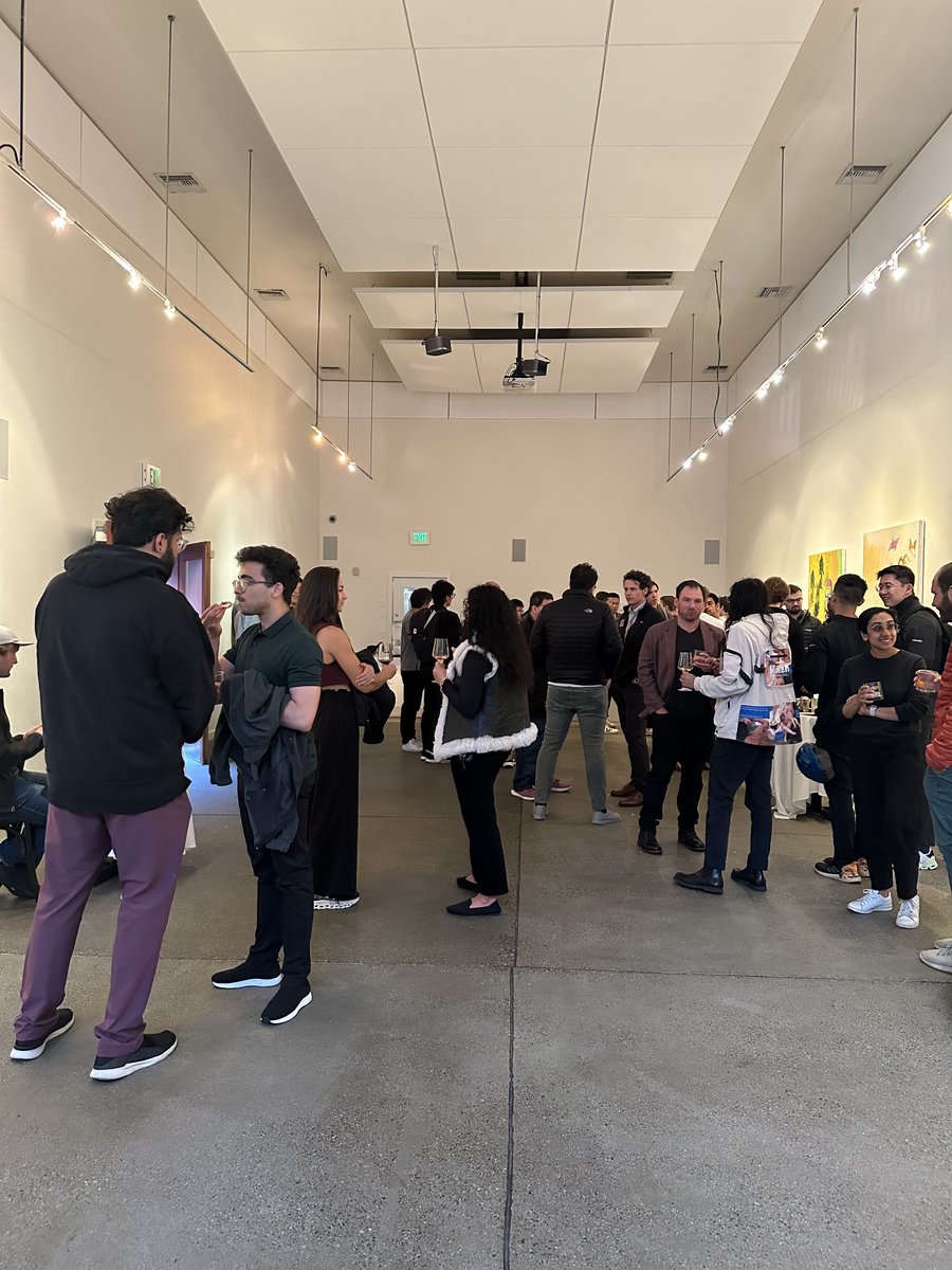 thanks everyone for coming out to our mixer last night!! overheard: 'all of SF crypto is in this room'