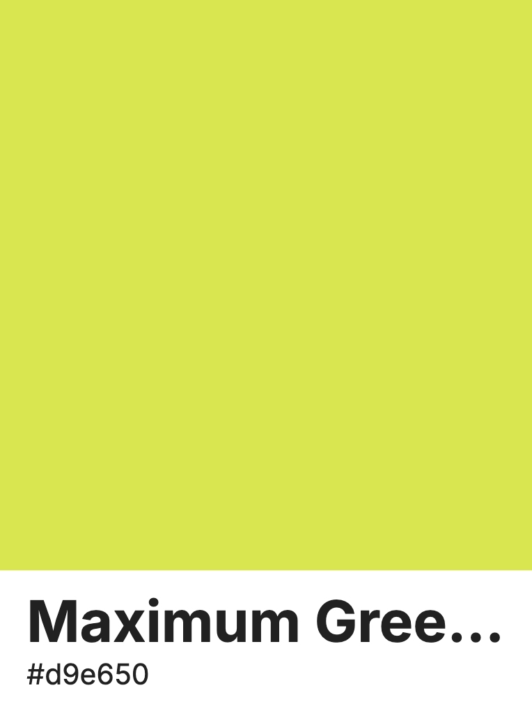 color_parrot's tweet photo. Pick your favorite yellow.
Cadmium Yellow - #FFF600
Casandora Yellow - #FECE5A
Light Yellow - #FFFE7A
Maximum Green Yellow - #D9E650 https://t.co/d9l4lZU1tB