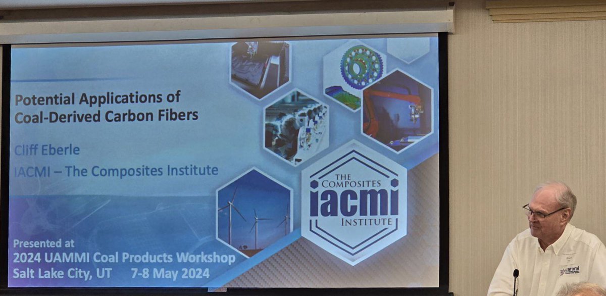 Brent Strong Potential Applications of Coal-Derived Carbon Fibers Cliff Eberle IACMI - The Composites Institute