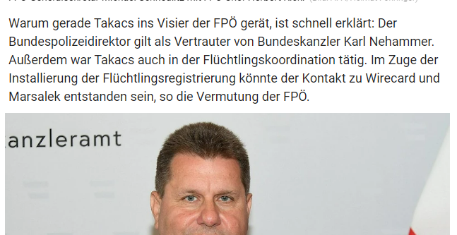 ach #FPÖ Masalek verschwand 2020 aus Österreich und #Takacs wurde erst 2022 Flüchtlingskoordinator---