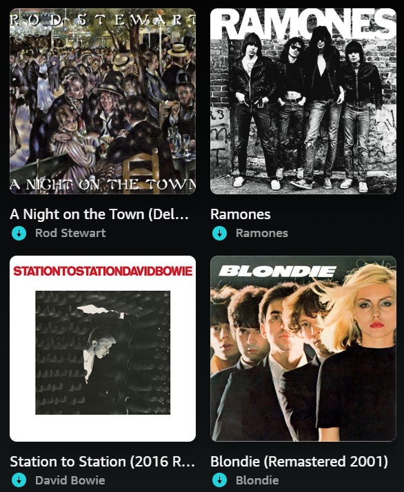 which of these #1976albums do you like?
🎸 🎤  🎶  🎹  🥁

#RodStewart #Ramones #DavidBowie #Blondie
