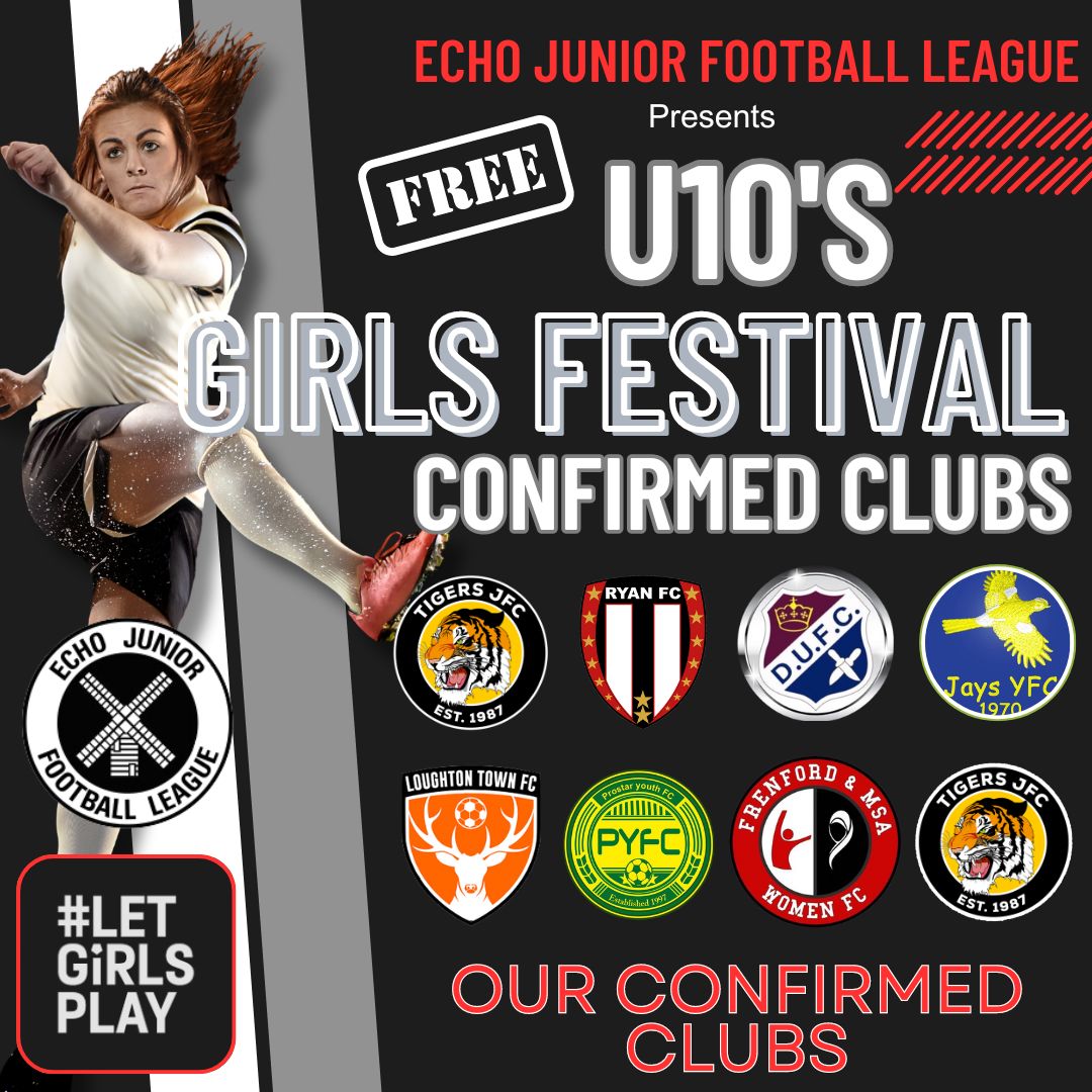 We are looking forward to hosting our first all girls festival on Saturday 11th May 2024. 8 Teams confirmed with 2 Groups competing and followed by 4 Finals. We are looking to do an Under 9's Festival next email Lisa Di Palma on ldipalma@sky.com your interest. @EssexCountyFA