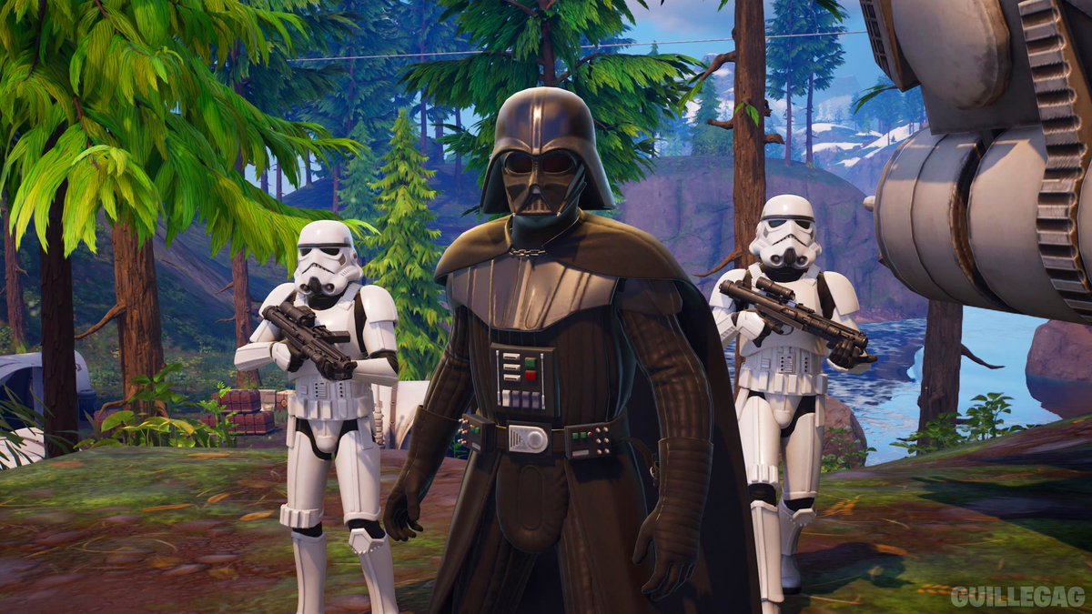 Darth Vader's boss health and shield have been nerfed by 22%! #Fortnite
