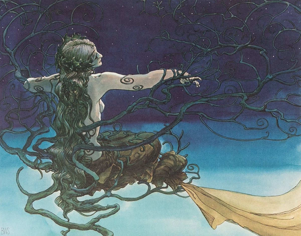 CyberpunkSF's tweet image. "Sibyla" I-IV by Barry Windsor Smith (The Gorblimey Press // Black Lotus, 1979)