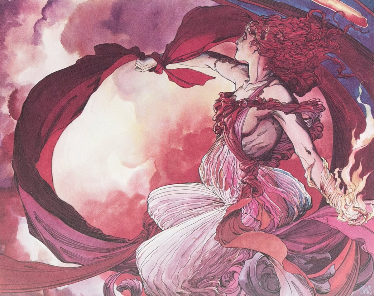 CyberpunkSF's tweet image. "Sibyla" I-IV by Barry Windsor Smith (The Gorblimey Press // Black Lotus, 1979)