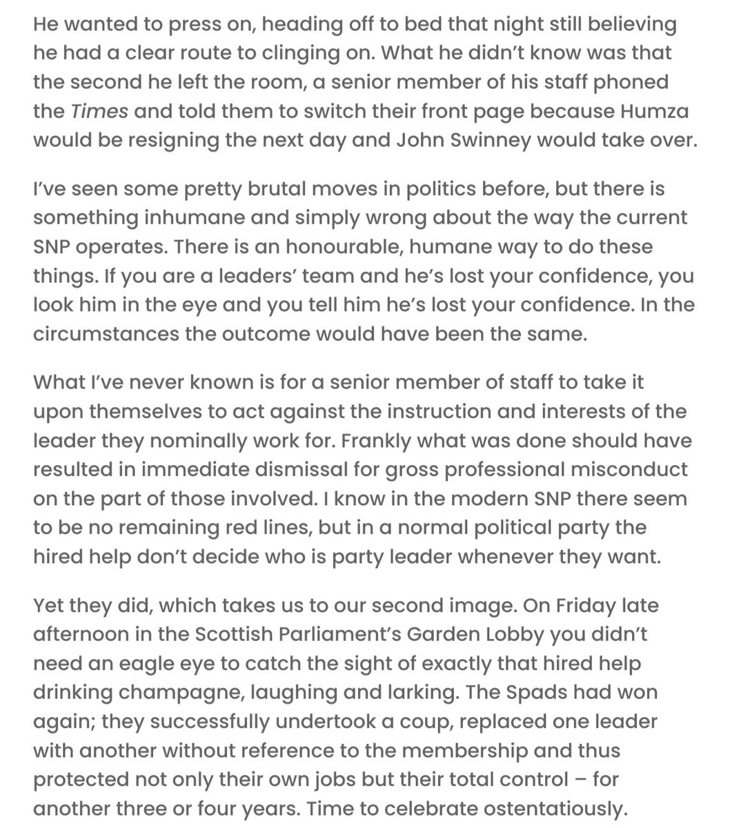 Wow. I've no sympathy for Yousaf - he grabbed for that poisoned chalice with both hands but this is brutal. 
robinmcalpine.org/two-portraits-…