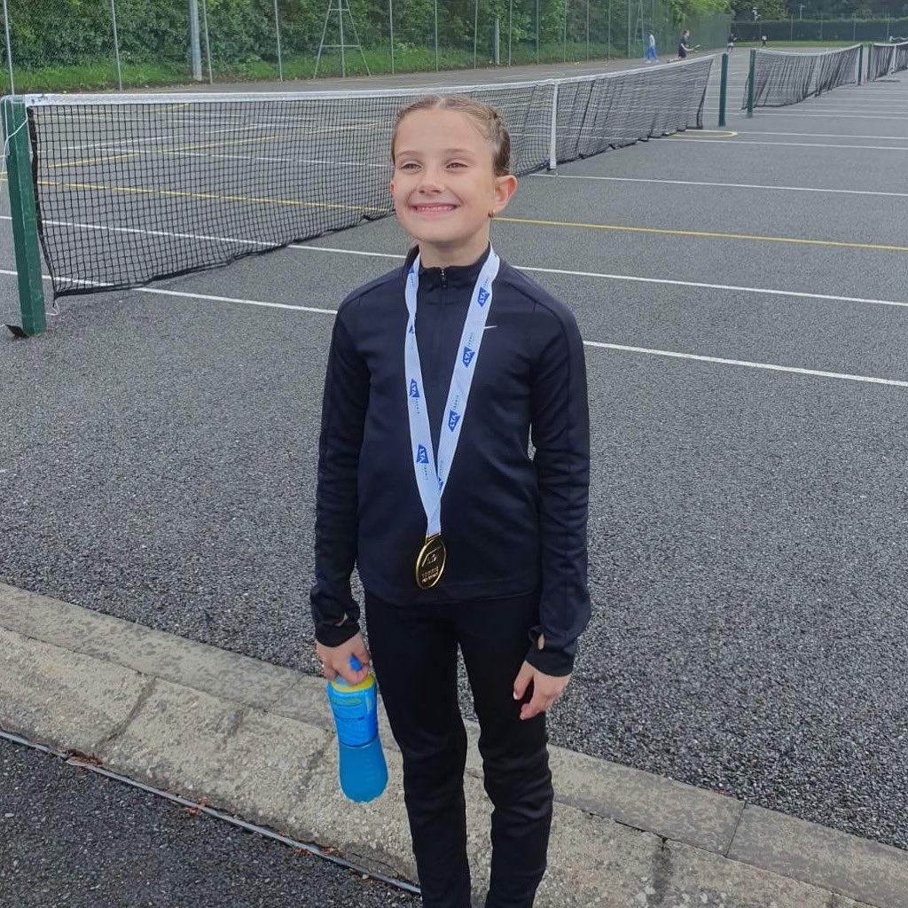 Nice work from Amathea at the weekend, putting some stronger serving and a positive attitude out on the match court to win the 10U Grade 4 London & South East Tour event at Croydon High Sports Club 🥇👍