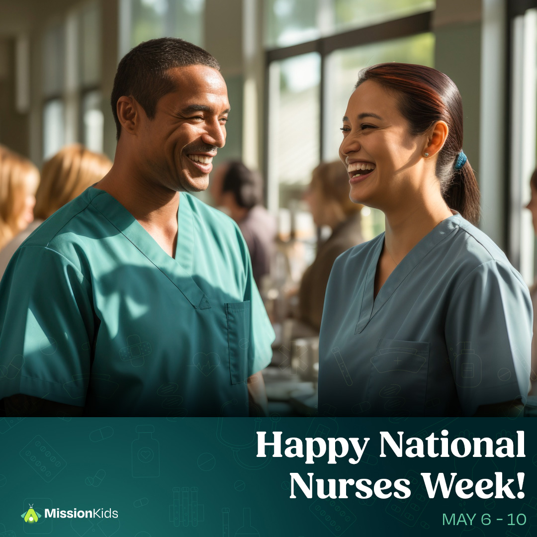 🌟 Let's hear it for our amazing nurses! 🎉 As we celebrate Nurses Week, we want to give a special shoutout to the incredible healthcare heroes who work tirelessly to care for our children at Mission Kids! 👩‍⚕️💖 #OurMissionIsKids #KeystoneCACs #NursesWeek #HealthcareHeroes