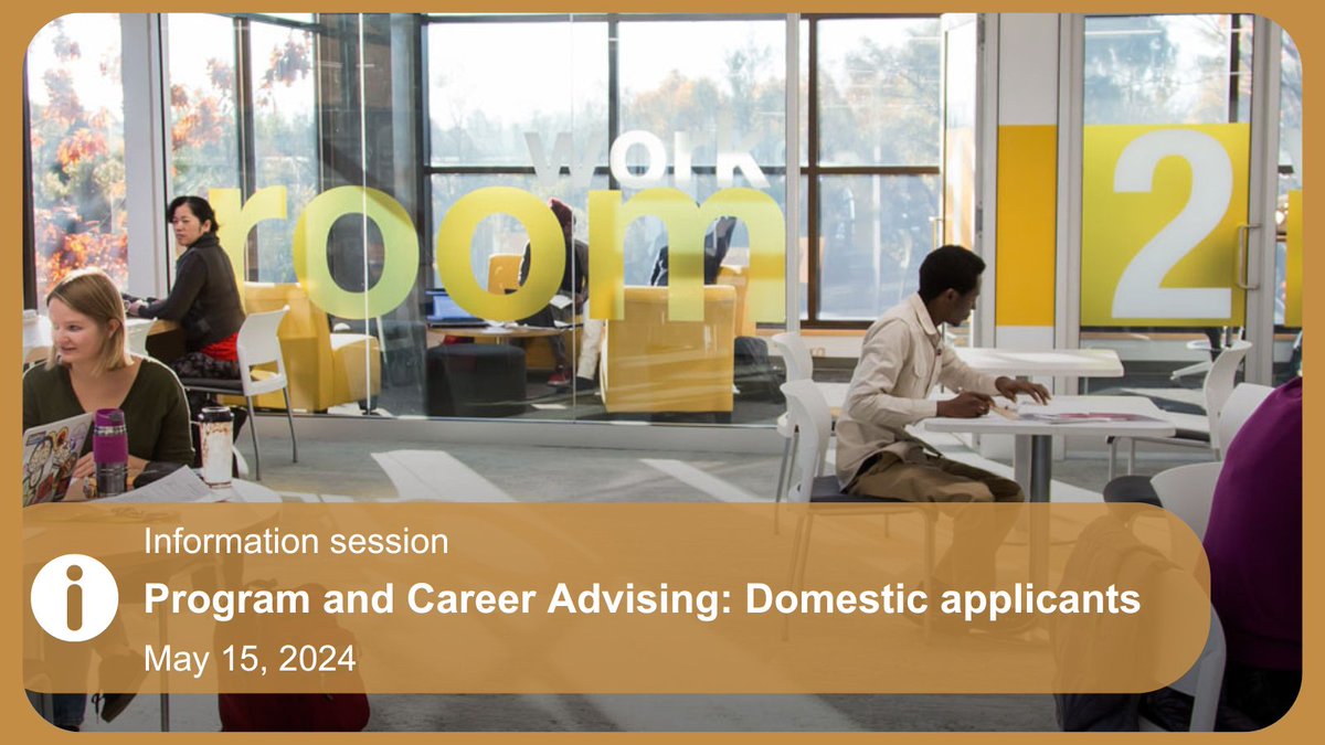 Thinking about attending Conestoga but not sure where to begin?

Join this session on May 15 to learn more about how to pick a program: ow.ly/FOZf50RxzNQ.