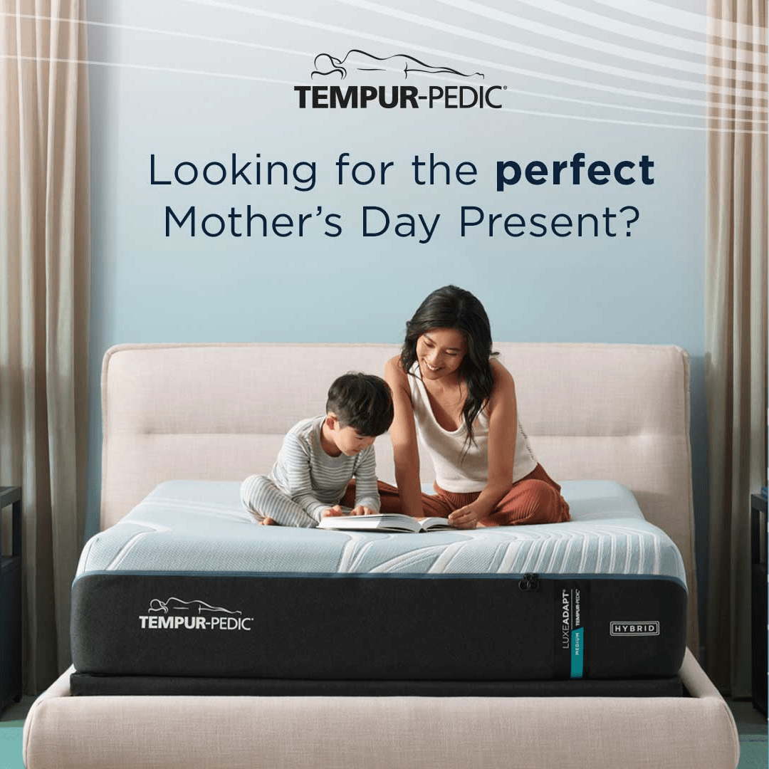 It seems moms can do anything–except get a good night’s sleep! Gift her the restorative rest she deserves this Mother’s Day with the comfort and support of a Tempur-Pedic®, available at Lewis Furniture Store! 🩷
