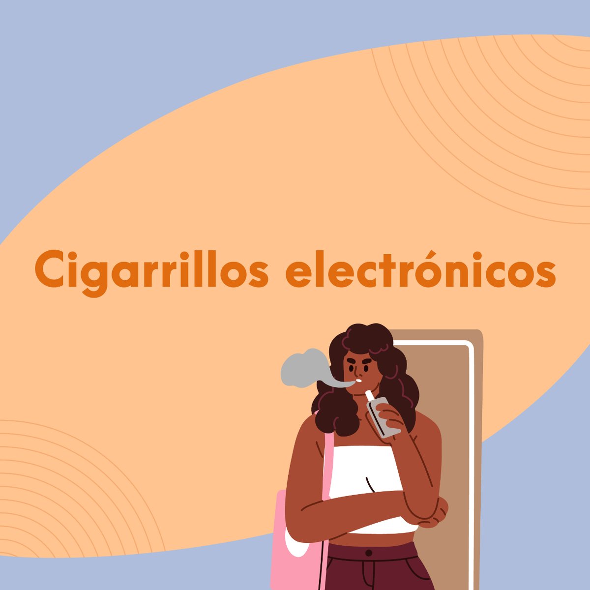 #CigarrillosElectrónicos 🔸 La nicotina de los cigarrillos electrónicos es adictiva y puede perjudicar el desarrollo del cerebro. 🔸 En algunos casos, han explotado y provocado quemaduras o incendios. 🔗 Más datos sobre cigarrillos electrónicos aquí 👉 bit.ly/4dkQL7p