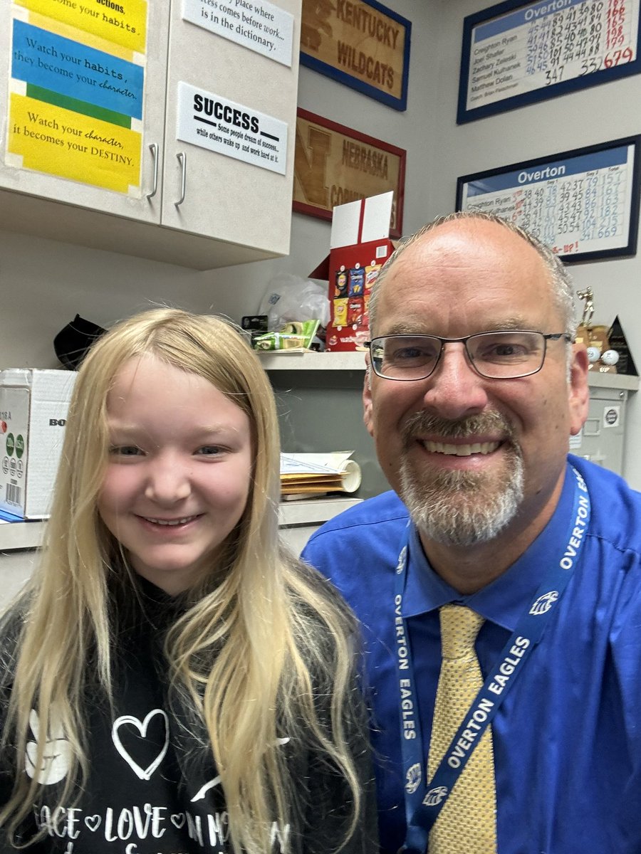 Happy 8th Birthday to Allie! <a href="/OvertonEagles/">Overton Eagles</a> let’s make her day #AWESOME! #WeROverton