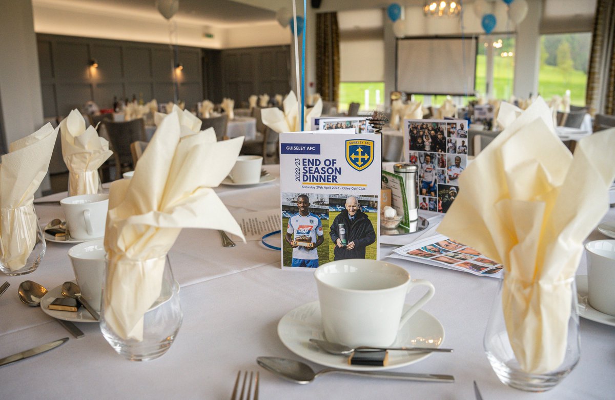 🏆 | 2 days to go! The curtain officially comes down on the 2023/24 campaign at Otley Golf Club on Friday night for the End of Season Dinner. #GAFC #GuiseleyTogether