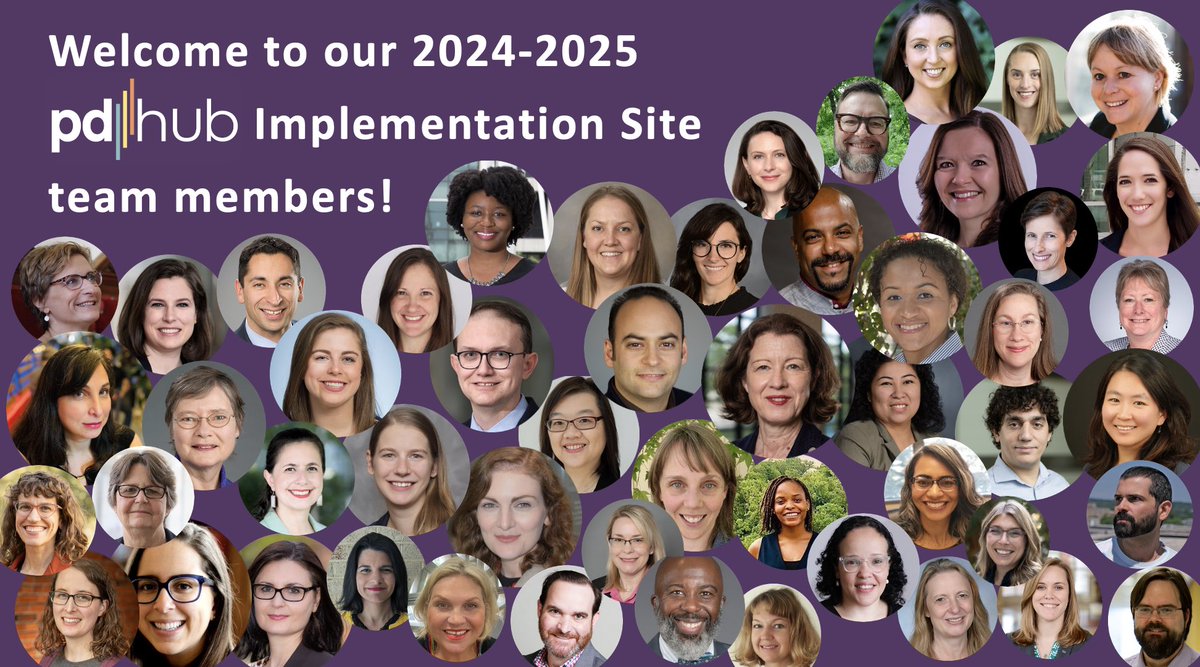 Big day! Today we welcomed 20 Implementation Site teams as partners in our #pdhubCollections.  The Sites will leverage models in our Collection to further support #PhD #careerdev, & partner on cross-site evaluation to measure outcomes. @NIGMSTraining pdhub.org/news-events/ne…