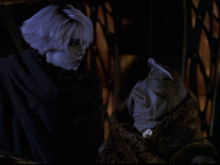 Aeryn: Any sign of Crichton, Zhaan or D'Argo?

Chiana: Pilot's still checking.

Aeryn: Good. Well if they're not here in an arn - we go and look for them. 

Rygel: We?

Chiana: She must mean YOU. 
@farscape #farscapenow #happy25thanniversary