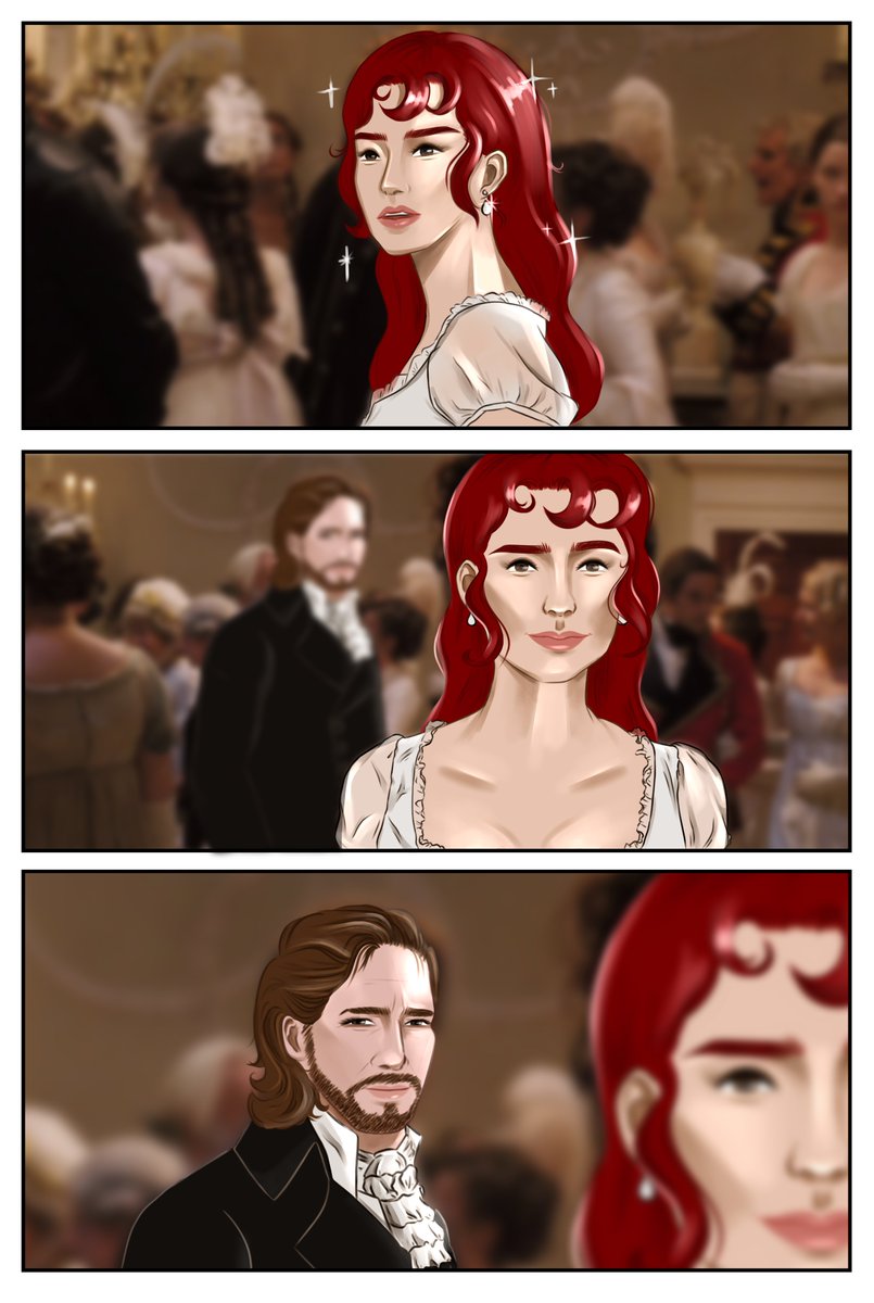 #BG3WIPS May in Week 1 - Regency

Bard!Andromeda as Elizabeth and Gale as...Darcy?

To tell you the truth, I never really imagined Gale as 'Darcy-coded', but it was very cute to imagine him a lot more shy.

//did this in a rush but I liked how it turned out
