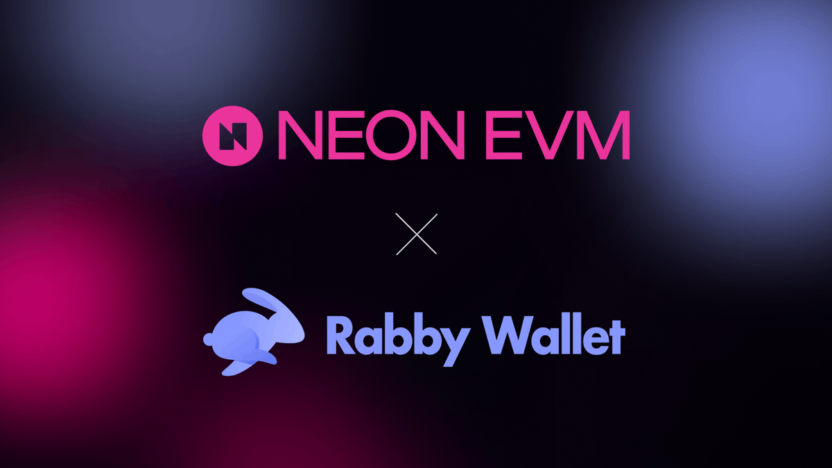 BREAKING: The Neon EVM network is now integrated on <a href="/DeBankDeFi/">DeBank</a>'s <a href="/Rabby_io/">Rabby Wallet</a> wallet🙌

Onwards!