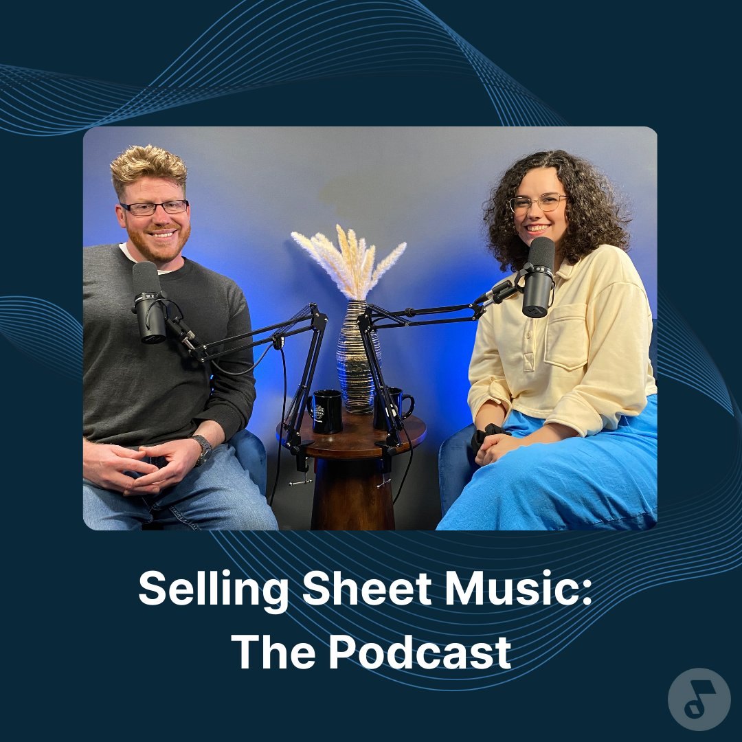 🔊 Check it out! Lucas Koehler and Jillian Shively, hosts of 'Behind the Notes,' were guests on Selling Sheet Music! Listen now for insights into the world of music publishing: sellingsheetmusic.com/ep-37-musicnot…