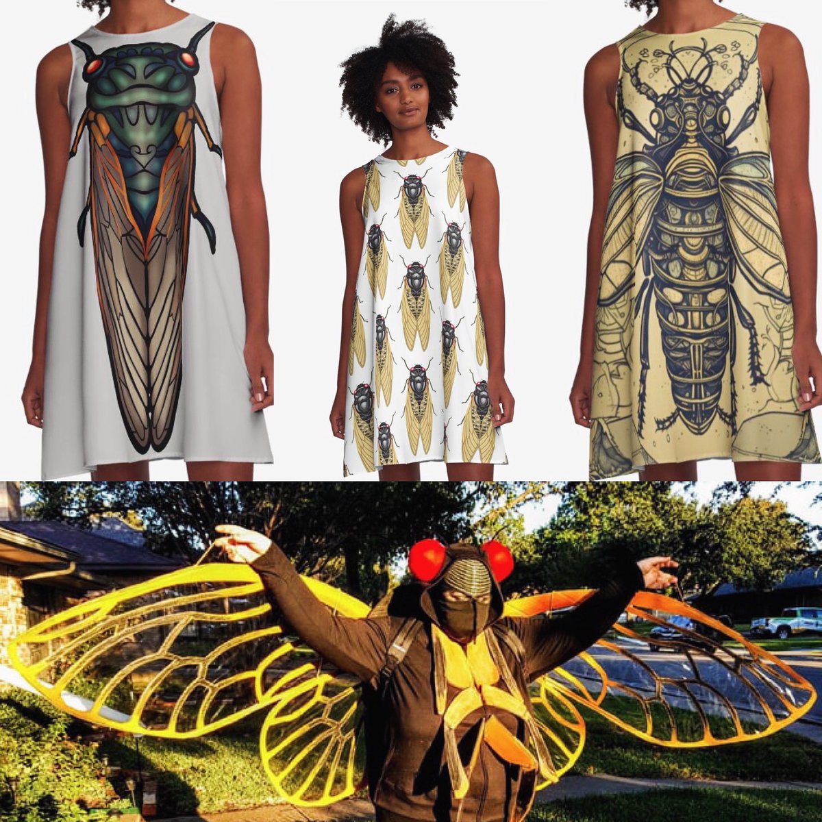 #MetGala attendees - Man, what a Missed Opportunity to celebrate the impending #cicada horde of 2024. #PRLife