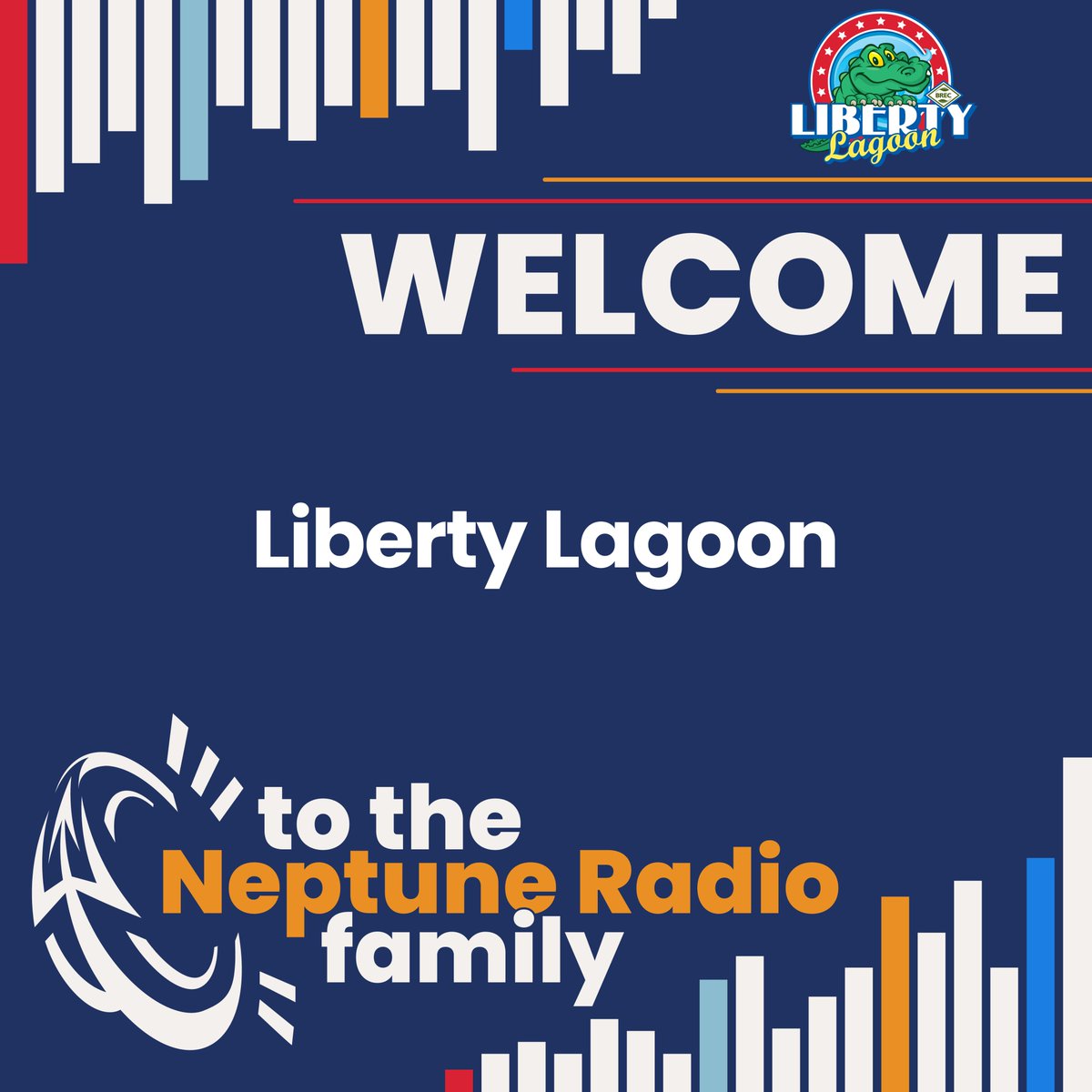 Liberty Lagoon in Louisiana is now a Neptune Radio partner! We’re excited to elevate the experience for your guests with 100% lyric-safe music and a professional radio sound! Welcome to the Neptune family, Liberty Lagoon! @BRECParks