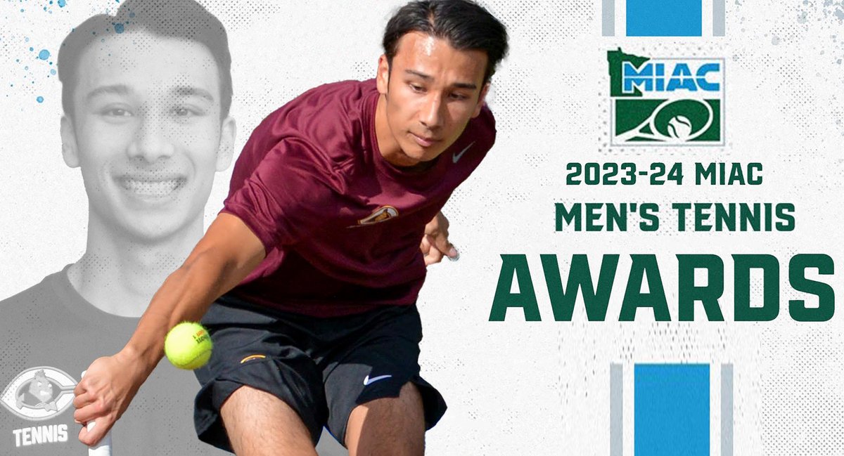 𝗕𝗔𝗖𝗞-𝟮-𝗕𝗔𝗖𝗞! Corngrats to sophomore men's tennis player Kai Pierce, who was named to the MIAC All-Conference Singles Team for the 2nd consecutive season. He led the team in singles wins in conference play in 2024. #RollCobbs🌽 𝗗𝗘𝗧𝗔𝗜𝗟𝗦: tinyurl.com/32ese2va