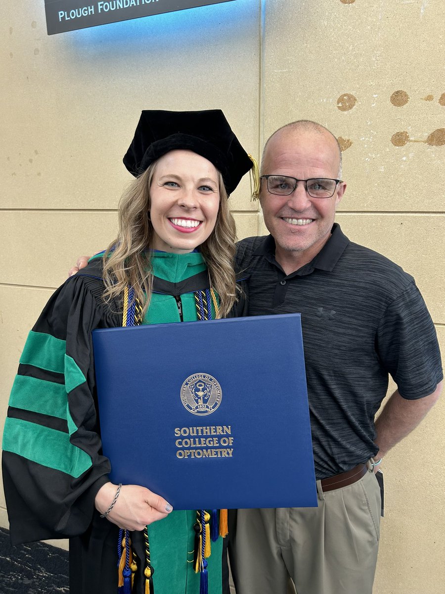 JeffHeimes's tweet photo. Congratulations to Dr. Morgan Heimes on receiving the degree Doctor of Optometry.  Morgan’s dedication, discipline, knowledge and unwavering faith continues to guide her to excellence.  #SCOgrad2024 https://t.co/12gpNkPgw5