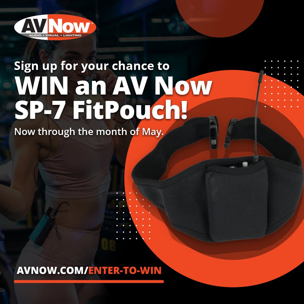 🌟 Enter to Win a Free Sports Pouch! 
👉 avnow.com/enter-to-win 
🔔 Now through the end of May. Enter online. 

#onlineshopping #entertowin #winning #AVnow #fitnessinstructoressentials #fitnessinstructorgear #gear #stage #performer #dance #fitness