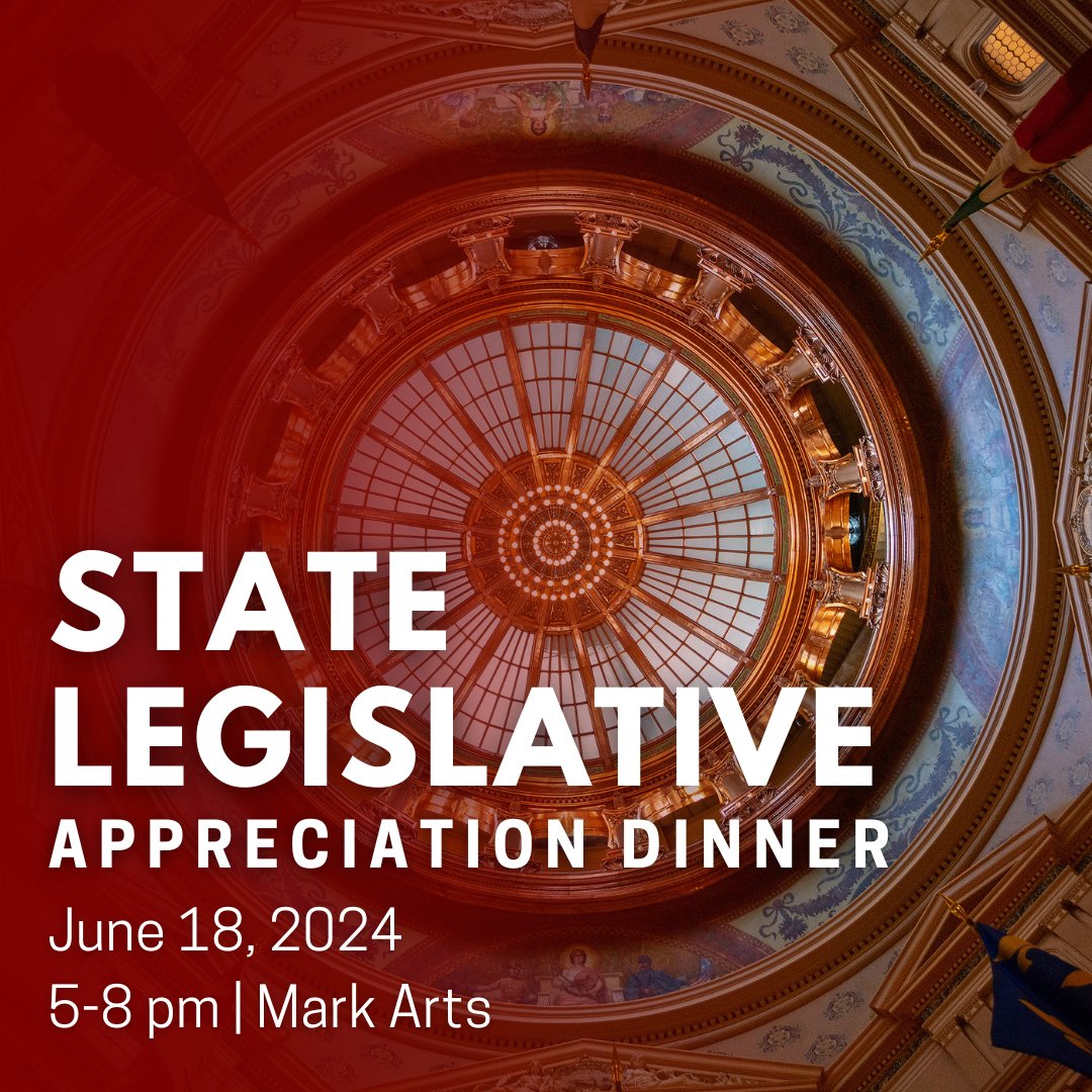 The Chamber will host the South Central Kansas Legislative Delegation for a cocktail reception and dinner, providing members the opportunity to meet with elected officials about the issues that are important to the business community. Register: wichitachamber.org/events/2024/06…