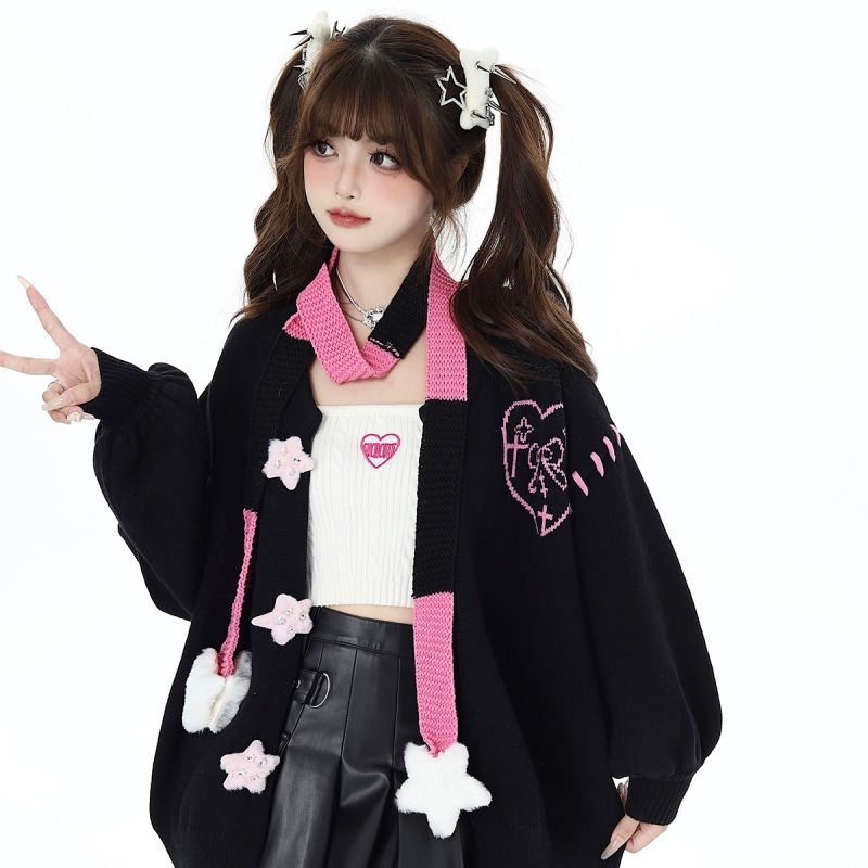Kawaii Sweet And Cool Style Loving Heart Cardigan 🎀💕

🛒Now Buy:bit.ly/3wB6yOO

❤10% OFF Coupon: kawaii10off

📦Free around the world shipping📦

#kawaiifashion #softgirl