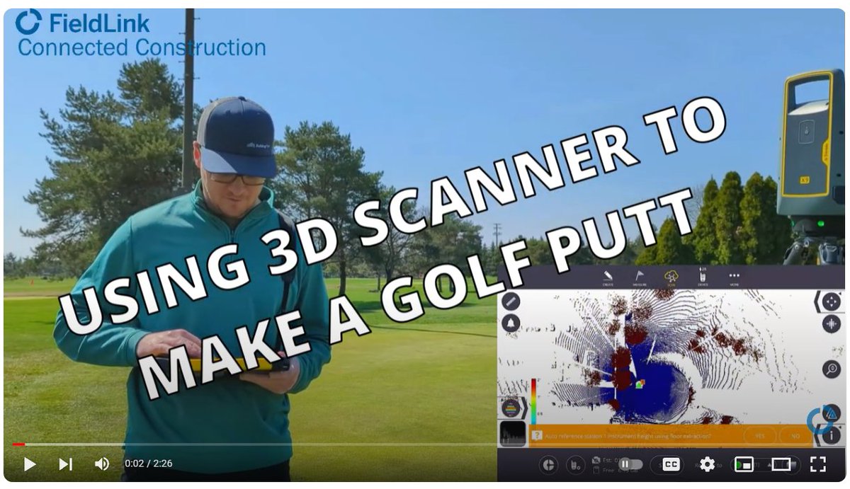 'Using a #3DScanner to Make a #GolfPutt!'

youtu.be/8iaziAFu8PY

#BPOV #Trimble #Construction #ConstructionLife #ConstructionIndustry #ContractorLife #3DScanners #3DScanning #3DLaserScanner #3DLaserScanning #PointCloud #PointClouds #Leveling #Golf #GolfLife #AGC #AIA #AEC