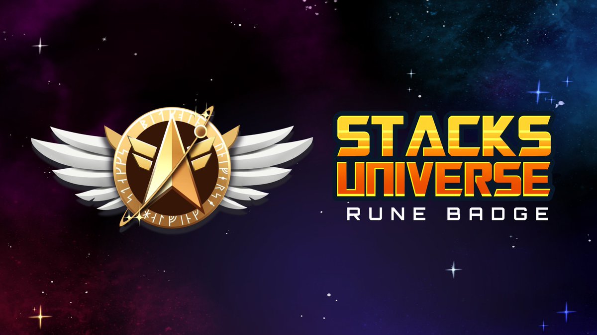 Stacks Universe - Stacks Runes tweet media