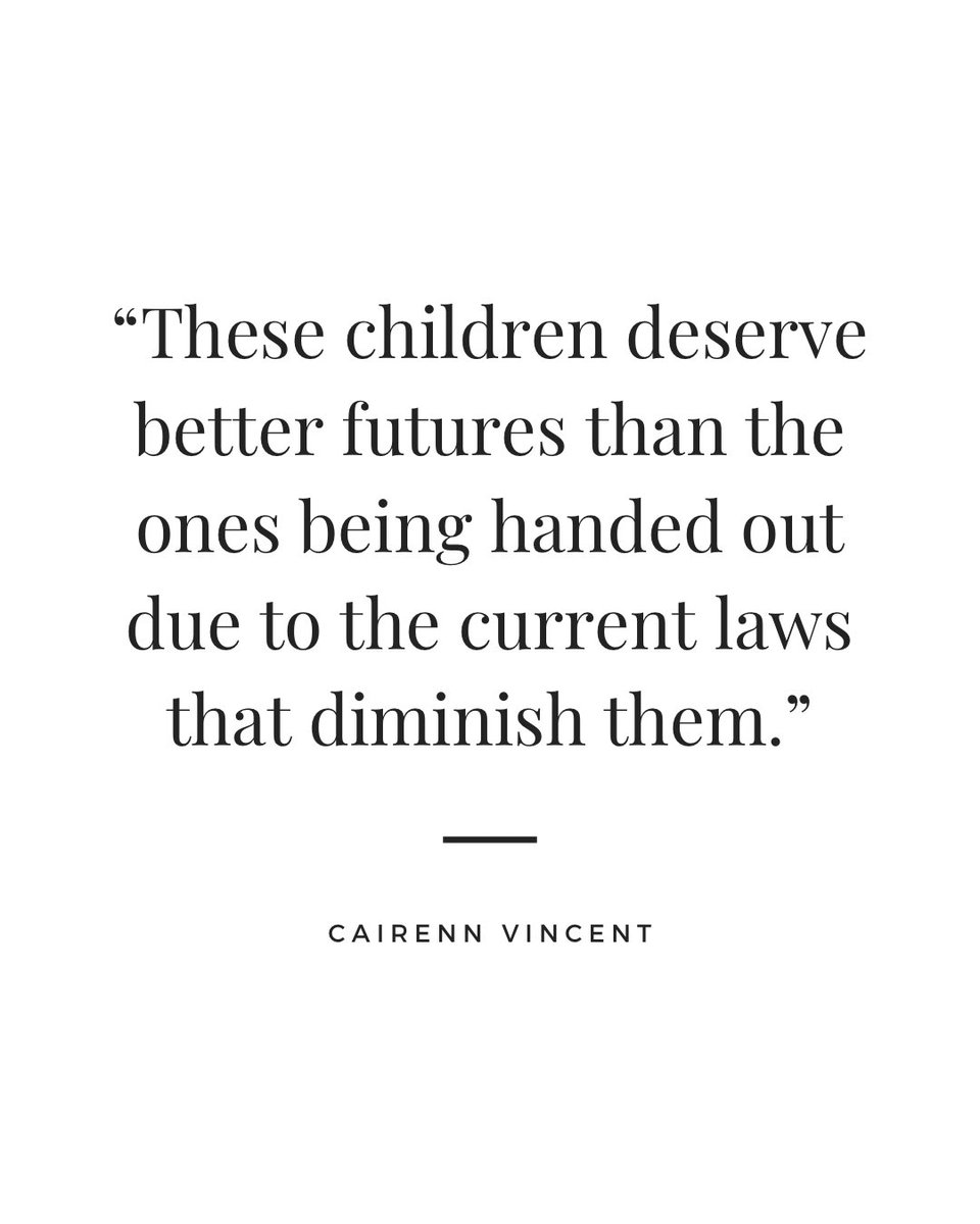 foster_time's tweet photo. “These children deserve better futures than the ones being handed out due to the current laws that diminish them.”
-Cairenn Vincent, Founder

Share to help make a difference in child rights!❤️

#childwelfare #childrights #share #advocate #standforchildren https://t.co/lBQss5YVRm