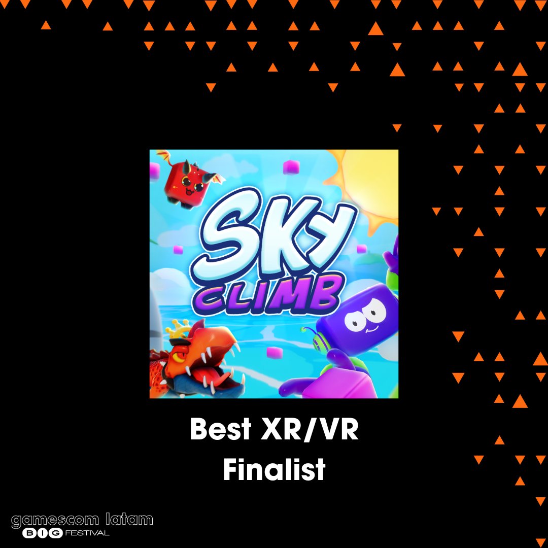 We're excited to announce that Sky Climb has been nominated for Best XR/VR Game at gamescom latam! ⛅

#VR #VRGames #SkyClimb #IndieGame @gamescomlatam @BIG_Festival